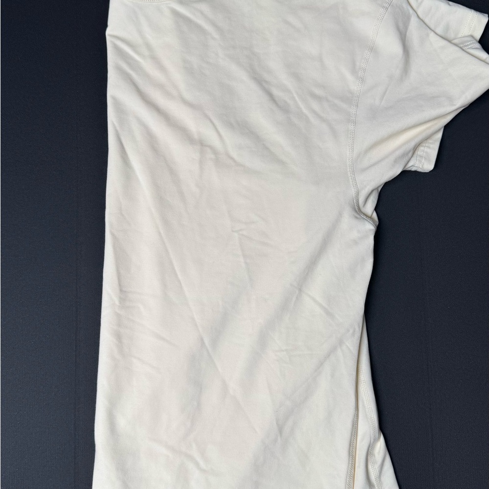 BYLT Basics Cream Short Sleeve Tee NWOT